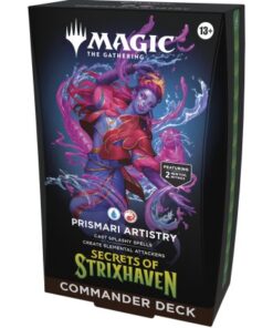Magic: The Gathering Secrets of Strixhaven Commander Deck: Prismari Artistry English