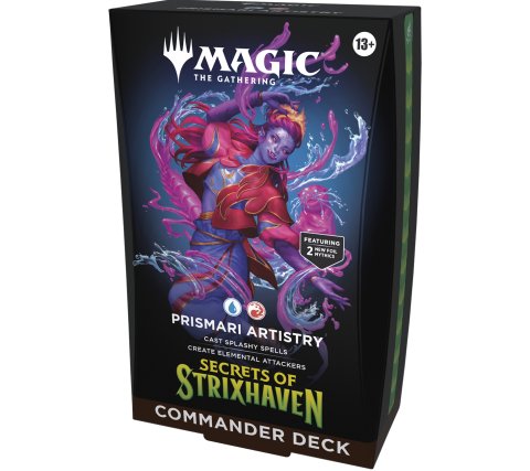 Magic: The Gathering Secrets of Strixhaven Commander Deck: Prismari Artistry English