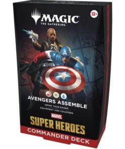Magic: The Gathering Marvel Super Heroes Commander Deck: Avengers Assemble English