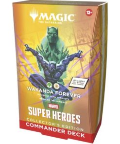Magic: The Gathering Marvel Super Heroes Collector's Edition Commander Deck: Wakanda Forever English