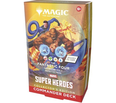 Magic: The Gathering Marvel Super Heroes Collector's Edition Commander Deck: The Fantastic Four English
