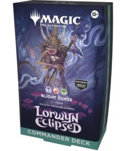 Magic: The Gathering Lorwyn Eclipsed Commander Deck: Blight Curse English