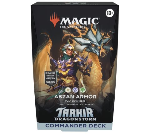 Magic: The Gathering Tarkir: Dragonstorm Commander Deck: Abzan Armor English