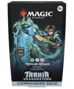Magic: The Gathering Tarkir: Dragonstorm Commander Deck: Temur Roar English