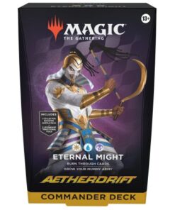 Magic: The Gathering Aetherdrift Commander Deck: Eternal Might English