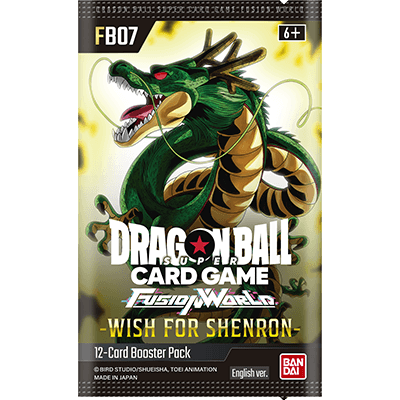 Dragon Ball Super Fusion World FB07 Wish for Shenron Booster Pack English