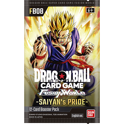 Dragon Ball Super Fusion World FB08 Saiyan's Pride Booster Pack English