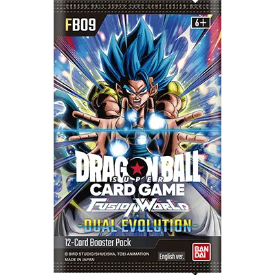 Dragon Ball Super Fusion World FB09 Dual Evolution Booster Pack English