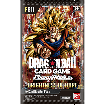 PREORDER – Dragon Ball Super Fusion World FB11 Brightness of Hope Booster Pack English