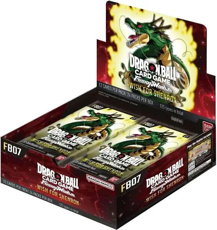 Dragon Ball Super Fusion World FB07 Wish for Shenron Booster Box (24 packs) English