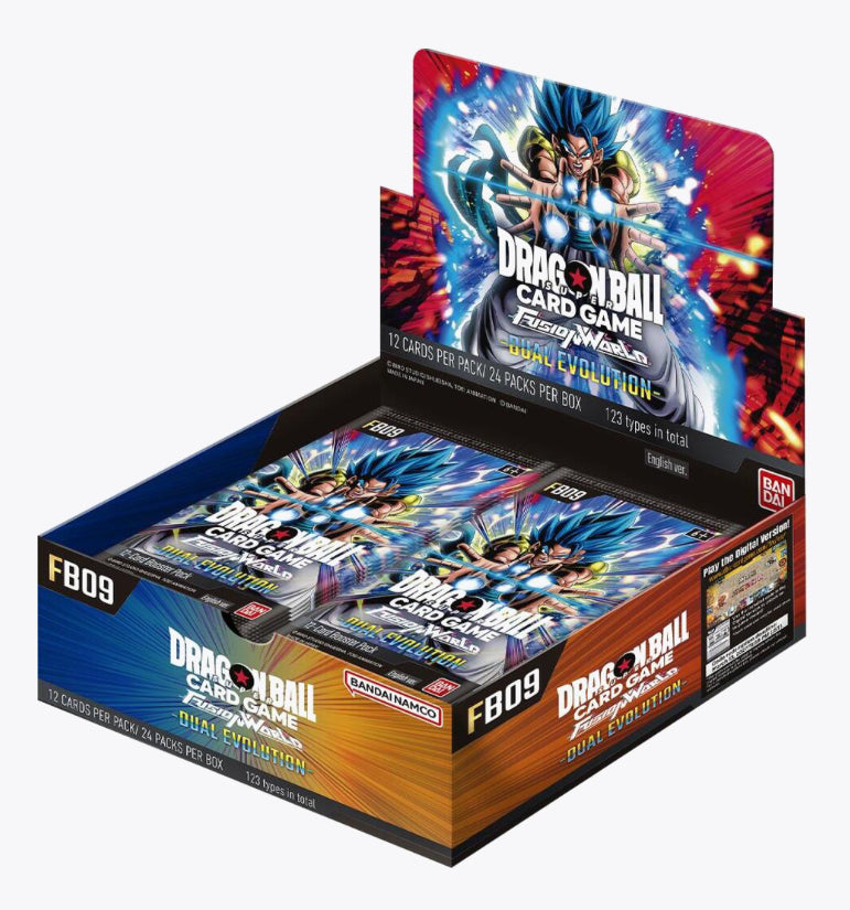 Dragon Ball Super Fusion World FB09 Dual Evolution Booster Box (24 packs) English
